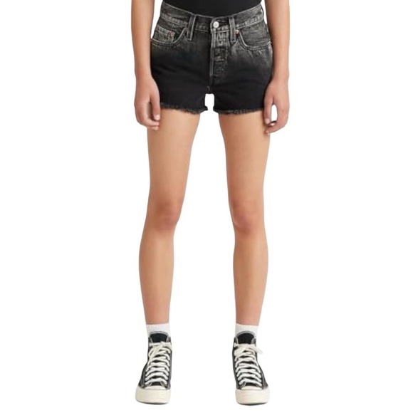 New Women’s Levi’s 501 Original High Rise Shorts Size 29 - Picture 1 of 10